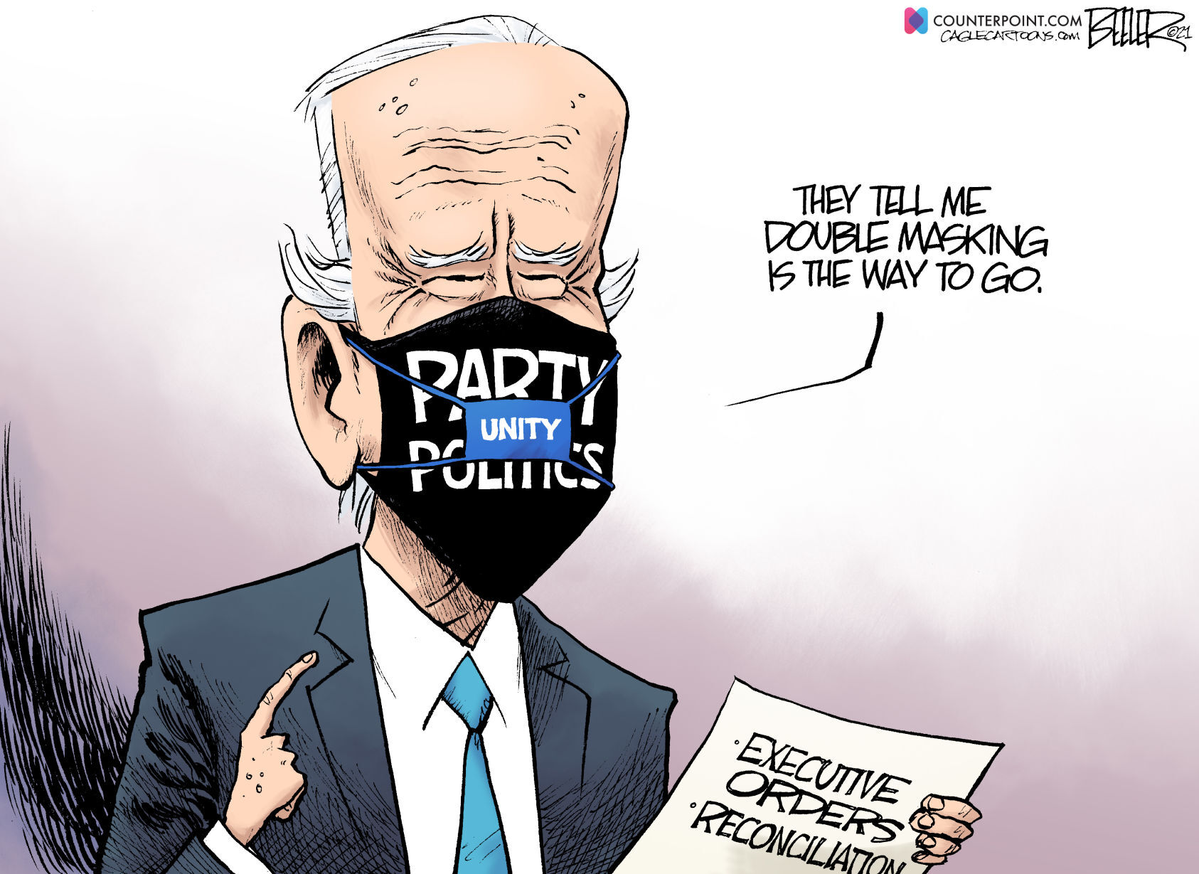 Two masks for President Biden